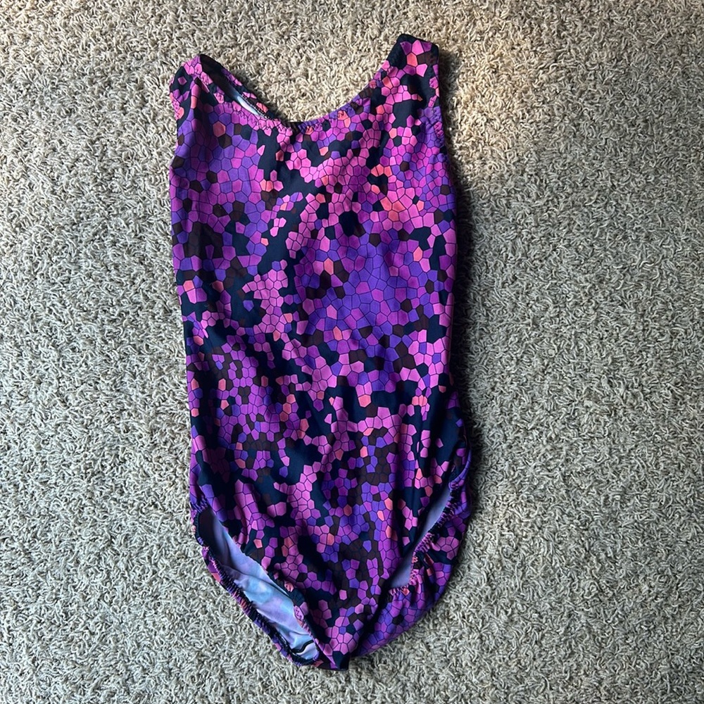 girls gymnastics leotard size: adult medium